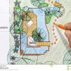 planes-del-jardn-del-agua-del-diseo-del-arquitecto-paisajista-49110340